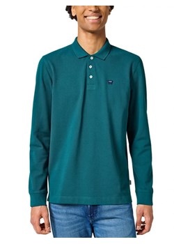 Wrangler Koszulka polo w kolorze morskim ze sklepu Limango Polska w kategorii T-shirty męskie - zdjęcie 179788712