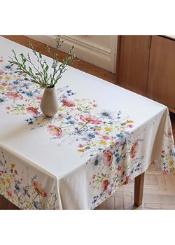 Mint Rugs Obrus &quot;Floral Daina&quot; w kolorze białym ze wzorem ze sklepu Limango Polska w kategorii Obrusy i bieżniki - zdjęcie 179788744
