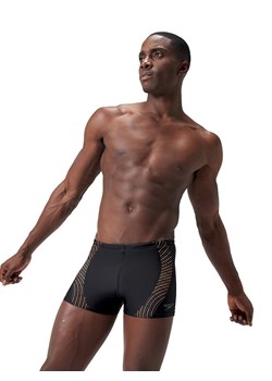Speedo Kąpielówki &quot;Eco Tech&quot; w kolorze czarno-pomarańczowo-oliwkowym ze sklepu Limango Polska w kategorii Kąpielówki - zdjęcie 179789200