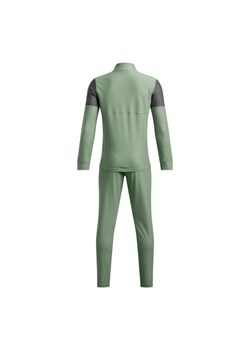 Chłopięcy dres komplet treningowy Under Armour UA B\'s Challenger Tracksuit - zielony ze sklepu Sportstylestory.com w kategorii Dresy męskie - zdjęcie 179792283