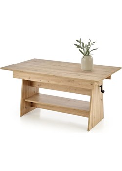 Nowoczesny rozkładany ławostół dąb artisan K2-L95 ze sklepu Edinos.pl w kategorii Stoły - zdjęcie 179792963