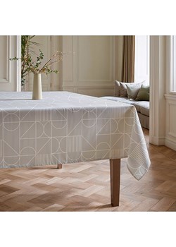 Mint Rugs Obrus &quot;Nordic Georgia&quot; w kolorze jasnoszaro-białym ze sklepu Limango Polska w kategorii Obrusy i bieżniki - zdjęcie 179794674