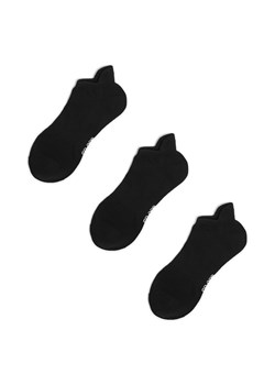 Cropp - 3 pack gładkich skarpet typu stopki - czarny ze sklepu Cropp w kategorii Skarpetki męskie - zdjęcie 179818094