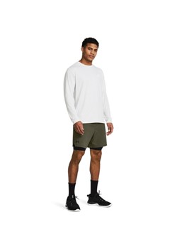 Męskie spodenki treningowe Under Armour UA Vanish Woven 2in1 Shorts - oliwkowe/khaki ze sklepu Sportstylestory.com w kategorii Spodenki męskie - zdjęcie 179824251