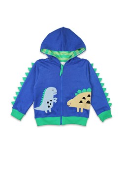 Toby Tiger Bluza w kolorze niebiesko-zielonym ze sklepu Limango Polska w kategorii Bluzy chłopięce - zdjęcie 179824900