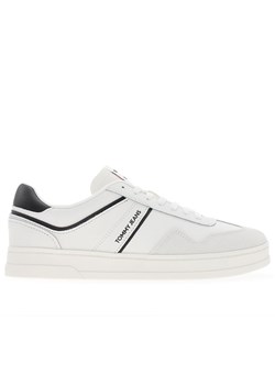 Buty męskie Tommy Jeans The Greenwich EM0EM01571-TCR - białe ze sklepu streetstyle24.pl w kategorii Buty sportowe męskie - zdjęcie 179828123