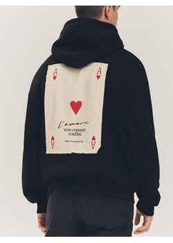 Reserved - Bluza z naszywką - czarny ze sklepu Reserved w kategorii Bluzy damskie - zdjęcie 179828980