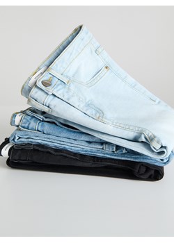 Reserved - Jeansy slim super high waist - niebieski ze sklepu Reserved w kategorii Spodnie dziewczęce - zdjęcie 179835940