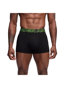 Męska bielizna treningowa (3-pack) Under Armour M UA Perf Cotton 3in - czarna ze sklepu Sportstylestory.com w kategorii Majtki męskie - zdjęcie 179836390