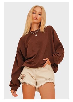 Trend Alacati Bluza w kolorze brązowym ze sklepu Limango Polska w kategorii Bluzy damskie - zdjęcie 179836713