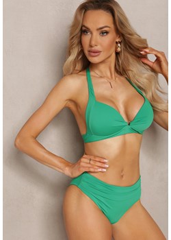 Zielone Bikini Majtki Typu Figi i Biustonosz z Usztywnianymi Miseczkami Pilalana ze sklepu renee.pl w kategorii Stroje kąpielowe - zdjęcie 179898953
