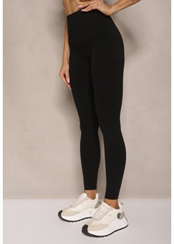 Czarne Basicowe Legginsy High Waist Tofelia ze sklepu renee.pl w kategorii Spodnie damskie - zdjęcie 179966422