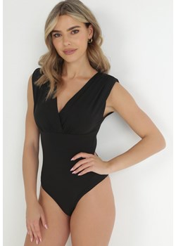 Czarne Body Sofosyne ze sklepu born2be.pl w kategorii Body damskie - zdjęcie 179982104