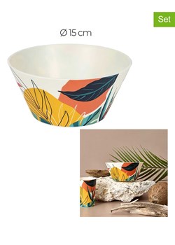 Garden Spirit Miski (2 szt.) &quot;Paradis&quot; ze wzorem - Ø 15 cm ze sklepu Limango Polska w kategorii Naczynia - zdjęcie 180173071