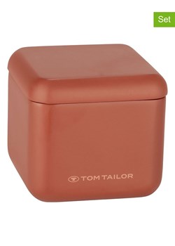 Tom Tailor Pojemniki (2 szt.) w kolorze czerwonym - 8,5 x 7,7 x 8,5 cm ze sklepu Limango Polska w kategorii Akcesoria i przechowywanie - zdjęcie 180173474