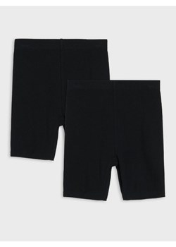 Sinsay - Kolarki w stylu basic 2 pack - czarny ze sklepu Sinsay w kategorii Spodenki dziewczęce - zdjęcie 180175860