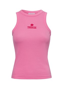 JJXX Damski podkoszulek - JXForest Kobiety Bawełna różowy jednolity ze sklepu vangraaf w kategorii Bluzki damskie - zdjęcie 180179572