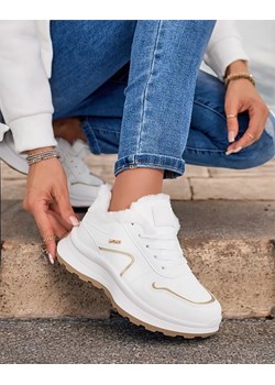 Royalfashion Sneakersy damskie z ociepleniem Ronniz ze sklepu royalfashion.pl w kategorii Buty sportowe damskie - zdjęcie 180186761
