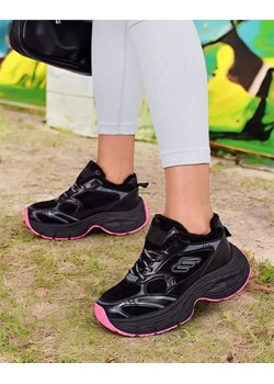 Royalfashion Sneakersy damskie z ociepleniem Cimen ze sklepu royalfashion.pl w kategorii Buty sportowe damskie - zdjęcie 180186841