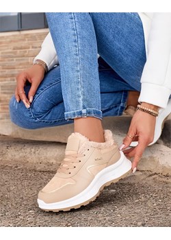 Royalfashion Sneakersy damskie z ociepleniem Ronniz ze sklepu royalfashion.pl w kategorii Buty sportowe damskie - zdjęcie 180188314