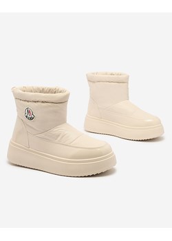 Royalfashion Wsuwane śniegowce damskie w kremowym kolorze Ademra ze sklepu royalfashion.pl w kategorii Śniegowce damskie - zdjęcie 180192541