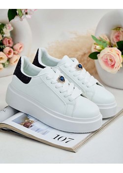 Royalfashion Sportowe sneakersy damskie na platformie Cinkci ze sklepu royalfashion.pl w kategorii Trampki damskie - zdjęcie 180195861