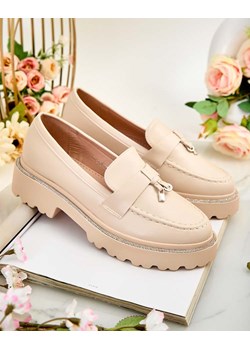Royalfashion Mokasyny damskie z cyrkoniami Ali ze sklepu royalfashion.pl w kategorii Mokasyny damskie - zdjęcie 180202544