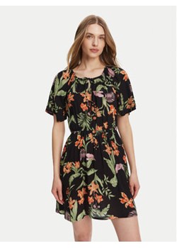 Roxy Sukienka letnia ERJWD03869 Czarny Regular Fit ze sklepu MODIVO w kategorii Sukienki - zdjęcie 180219744