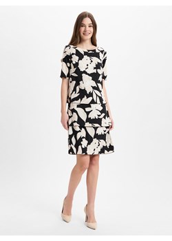 Betty Barclay Sukienka damska Kobiety czarny wzorzysty ze sklepu vangraaf w kategorii Sukienki - zdjęcie 180227110