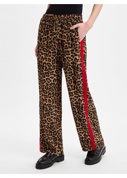 MAC Damskie spodnie materiałowe - Chiara Kobiety wiskoza wielbłądzi wzorzysty ze sklepu vangraaf w kategorii Spodnie damskie - zdjęcie 180227113