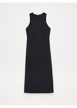 Mohito - Sukienka midi z wiskozy - czarny ze sklepu Mohito w kategorii Sukienki - zdjęcie 180227792