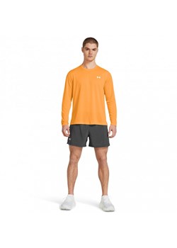 Męskie spodenki do biegania Under Armour UA Launch 5\'\' Unlined Shorts - szare ze sklepu Sportstylestory.com w kategorii Spodenki męskie - zdjęcie 180232061