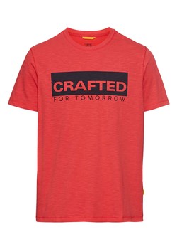 Camel Active Koszulka w kolorze czerwonym ze sklepu Limango Polska w kategorii T-shirty męskie - zdjęcie 180241390