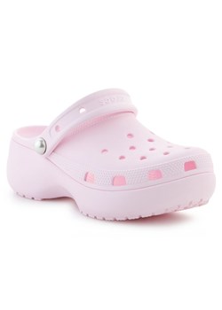 Klapki Crocs Classic Platform Pearl Clog W 211231-6ZW różowe ze sklepu ButyModne.pl w kategorii Klapki damskie - zdjęcie 180242374