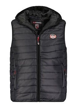 Geographical Norway Kamizelka pikowana &quot;Vamigo&quot; w kolorze czarnym ze sklepu Limango Polska w kategorii Kamizelki chłopięce - zdjęcie 180244202