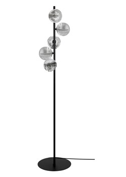Podłogowa lampa grafitowa F8-R85 - id: 50083 - marki Lumes - 180247380 Podłogowa lampa grafitowa F8-R85 ze sklepu Edinos.pl w kategorii Dom - zdjęcie 180247380