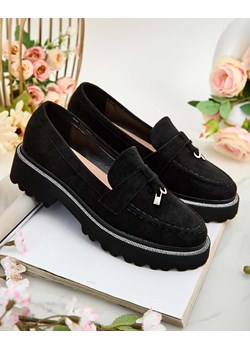 Royalfashion Mokasyny damskie z cyrkoniami Ali ze sklepu royalfashion.pl w kategorii Mokasyny damskie - zdjęcie 180254542