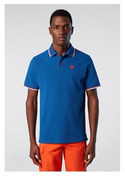 North Sails Koszulka polo w kolorze niebiesko-pomarańczowym ze sklepu Limango Polska w kategorii T-shirty męskie - zdjęcie 180256540