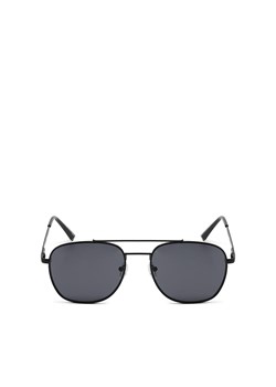 Cropp - Okulary przeciwsłoneczne typu aviator - czarny ze sklepu Cropp w kategorii Okulary przeciwsłoneczne męskie - zdjęcie 180261870