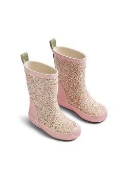 Wheat Kalosze &quot;Welly&quot; w kolorze jasnoróżowo-zielonym ze sklepu Limango Polska w kategorii Kalosze dziecięce - zdjęcie 180270982