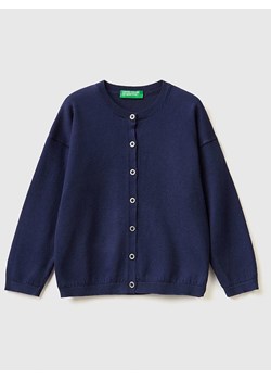 Benetton Kardigan w kolorze granatowym ze sklepu Limango Polska w kategorii Swetry dziewczęce - zdjęcie 180271204