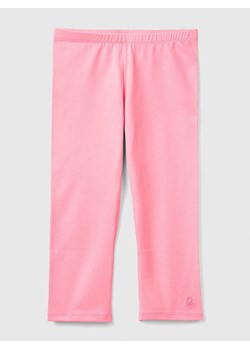 Benetton Legginsy w kolorze jasnoróżowym ze sklepu Limango Polska w kategorii Spodnie dziewczęce - zdjęcie 180271221