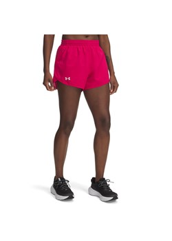 Damskie spodenki do biegania Under Armour UA Fly By 3\'\' Shorts - różowe ze sklepu Sportstylestory.com w kategorii Szorty - zdjęcie 180275530