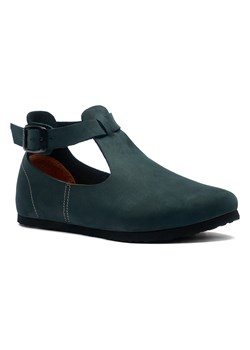 Comfortfusse Skórzane baleriny w kolorze granatowym ze sklepu Limango Polska w kategorii Balerinki - zdjęcie 180277874