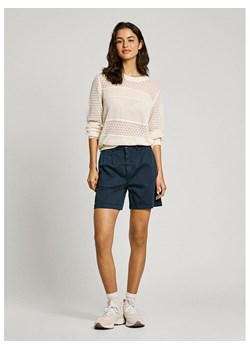 Pepe Jeans Szorty chino &quot;Vania&quot; - Regular fit - w kolorze granatowym ze sklepu Limango Polska w kategorii Szorty - zdjęcie 180278084