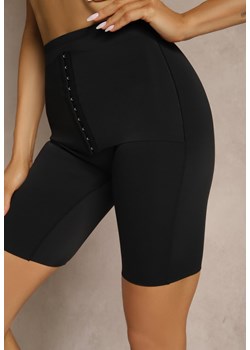 Czarna Bielizna modelująca Majtki Typu Szorty High Waist Liradelle ze sklepu renee.pl w kategorii Bielizna wyszczuplająca - zdjęcie 180286114
