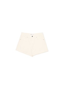 Cropp - Kremowe szorty regular - kremowy ze sklepu Cropp w kategorii Szorty - zdjęcie 180286381