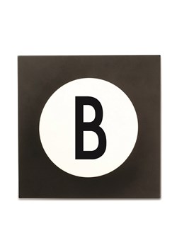 Design Letters Haczyk ścienny &quot;B&quot; w kolorze czarnym - 9 x 14 cm ze sklepu Limango Polska w kategorii Szafy - zdjęcie 180288094