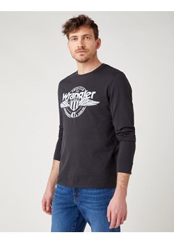 WRANGLER LS AMERICANA TEE MĘSKA KOSZULKA Z DŁUGIM RĘKAWEM FADED BLACK W7J5D3XV6 112141550 ze sklepu YouNeedit.pl w kategorii T-shirty męskie - zdjęcie 180289010