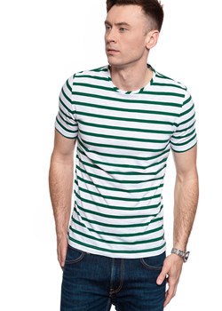 MĘSKI T-SHIRT MUSTANG ALEX C Y/D STRIPES 1009045 11572 ze sklepu YouNeedit.pl w kategorii T-shirty męskie - zdjęcie 180291162